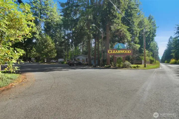 Located in Clearwood Community