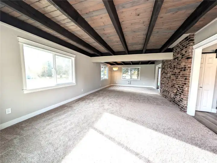 Living room, family room, additional dining?