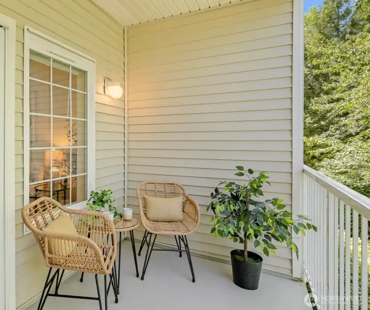 Relax and enjoy the view from your deck!