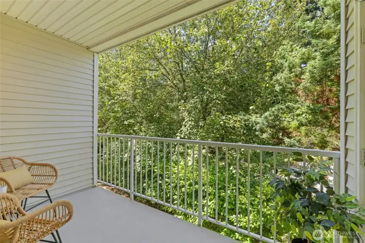 Relax and enjoy the view from your deck!