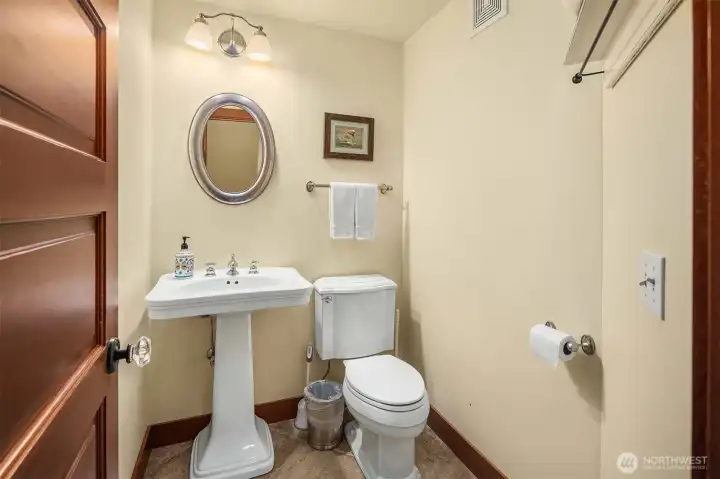 1/2 Bath off North side of home entrance