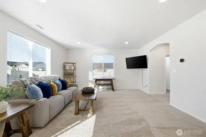 Open Concept Living Room