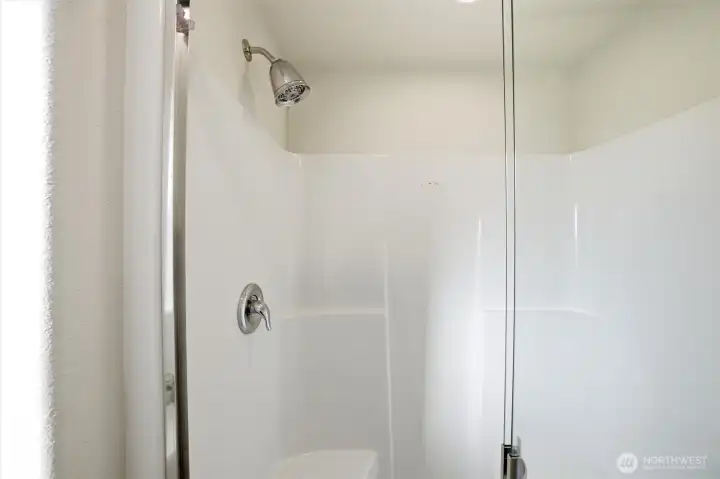 Walk-in Shower With Glass Doors