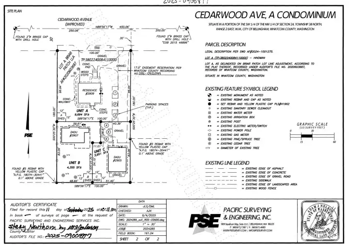 Cedarwood Ave Condominiums include three parcels: 2905, 2907, and 2909. HOA covers the shared driveway. $101.47/yr. Cedarwood Ave Condominiums include three parcels: 2905, 2907, and 2909. HOA covers the shared driveway. $101.47/yr.