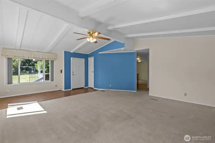 Vaulted ceilings