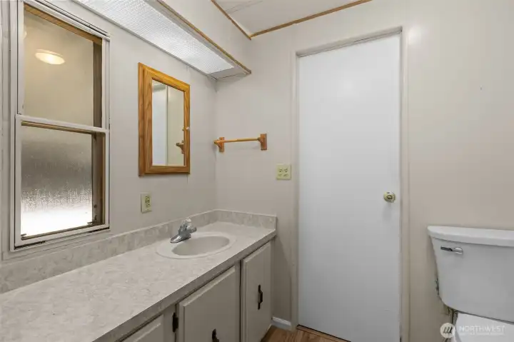 Second bathroom