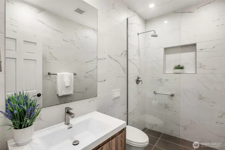 Updated Bathroom on Main Updated Bathroom on Main