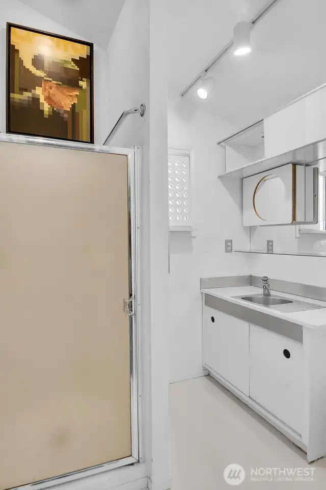 Primary bathroom.