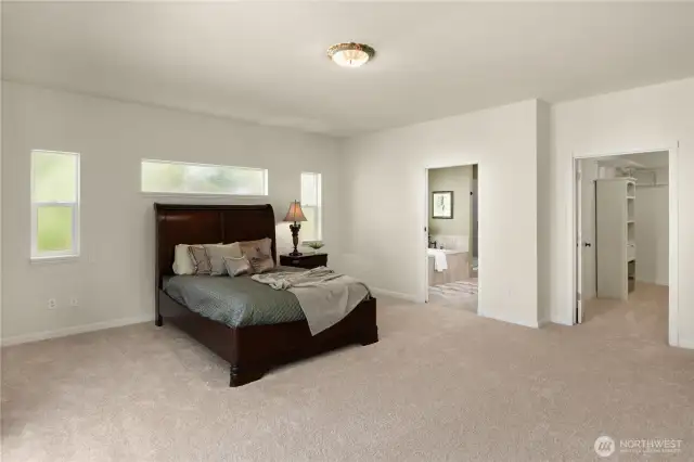 New carpet and paint throughout the home.