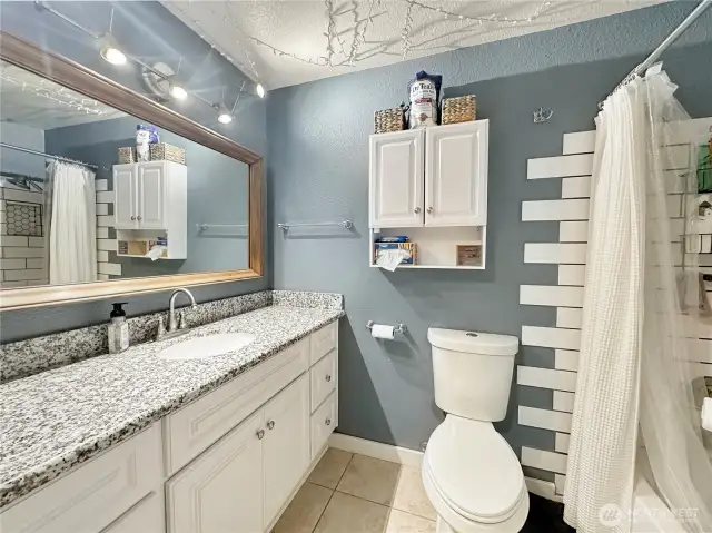 Updated Upstairs guest bath