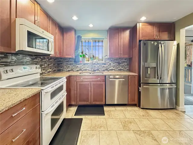 Appliances included.