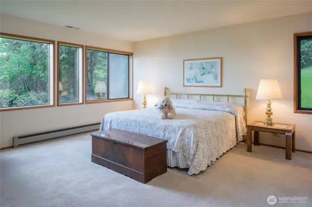 Another view of the primary bedroom.