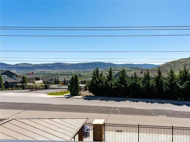 View from deck