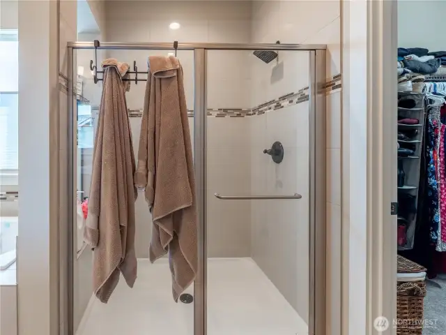 walk in shower