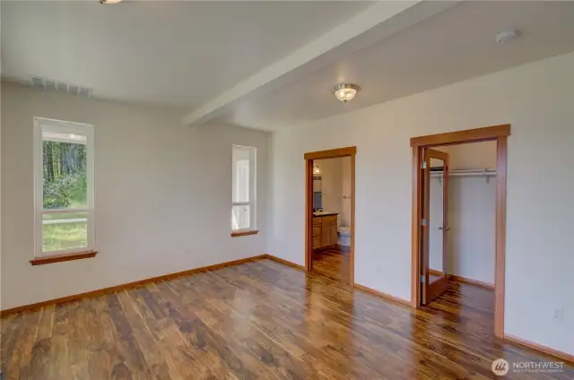 Primary Bathroom & Walk-In Closet