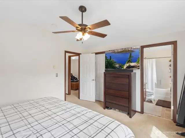Primary Suite with walk-in closet