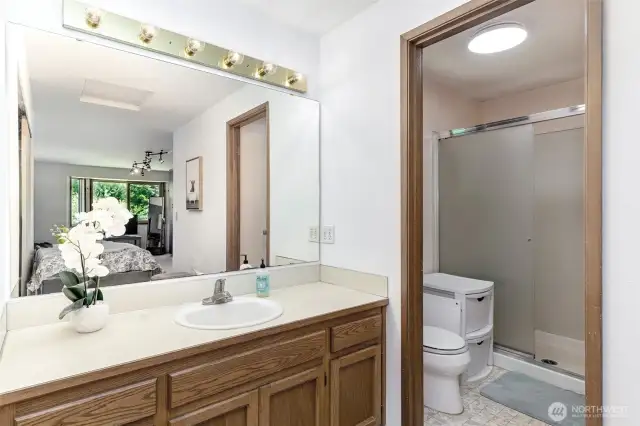 Primary dressing area and bath