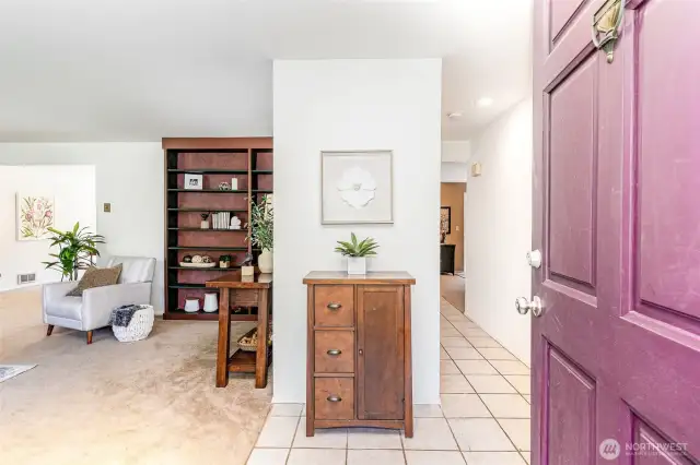Tile formal entry