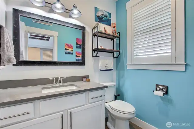 main floor half bath