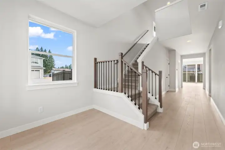 Picture of previously built home in community and is for illustrational purposes only. Actual plans and spec will vary. Some features shown are upgrades.