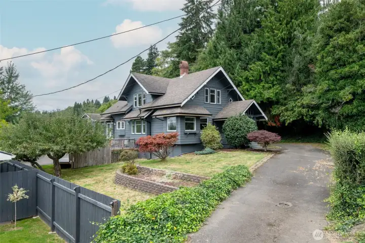 Front of Home *Ext. Trim colors may very from white to black undergoing painting Sept. 2025