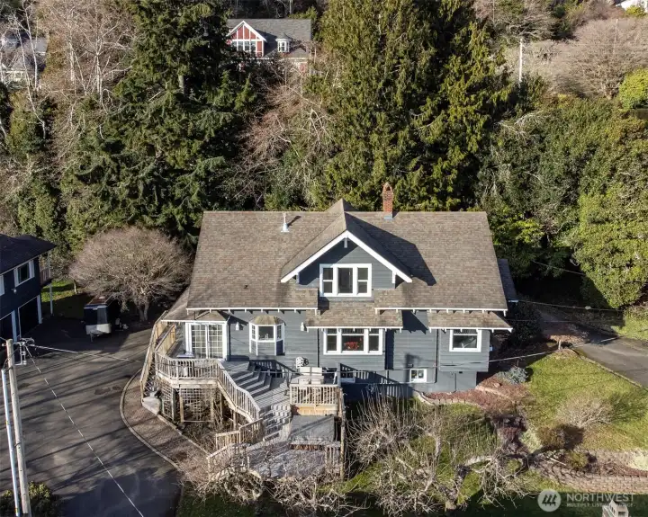 Overview of Home and Decks *Ext. colors have changed, new no fly zone prohibits new photo, pic from Spring 2025