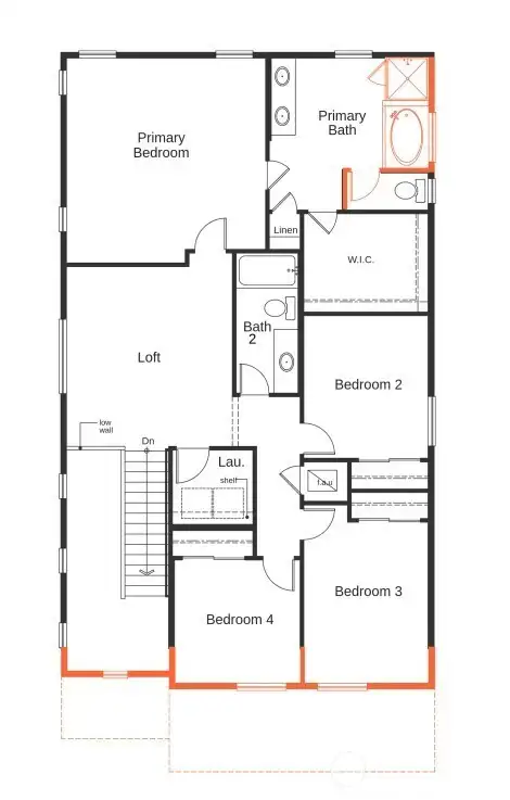 Artist Rendering 2nd Floor.