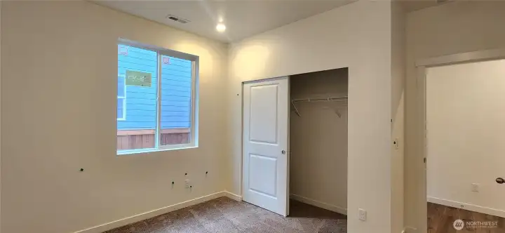 Main Floor Bedroom in lieu of den/office space.
