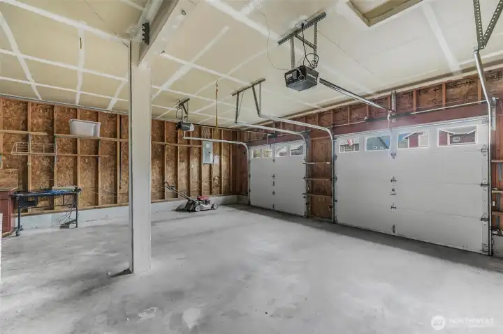 Spacious Two-Car Garage