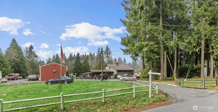 Entry to the Property