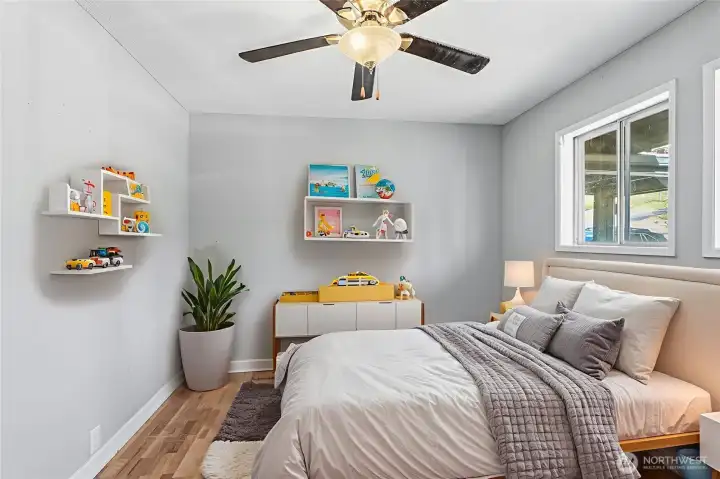 Virtually Staged -   Upstairs living room