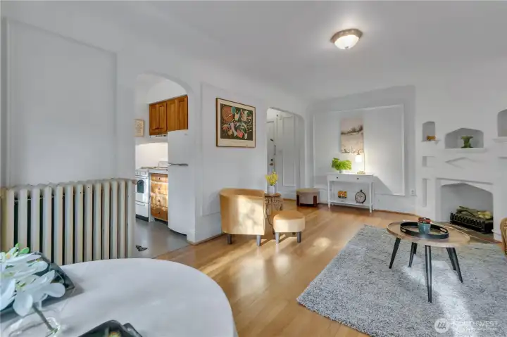 Another view of the lovely living room.