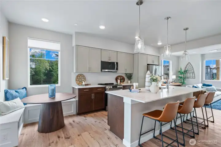 Photos are of model home in the community.