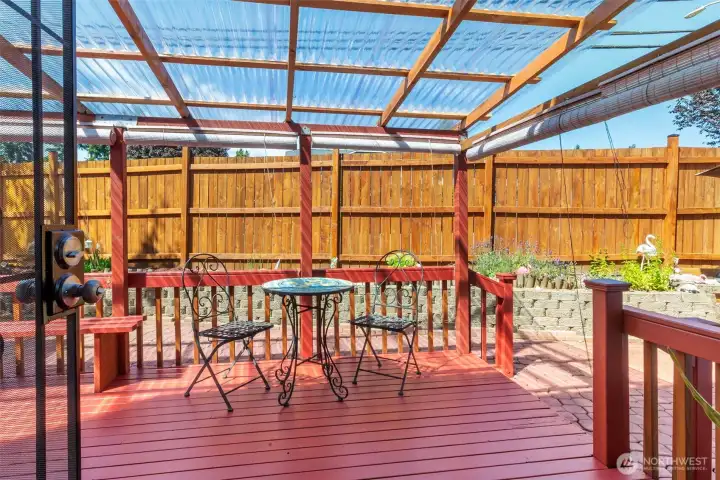 Large Deck area