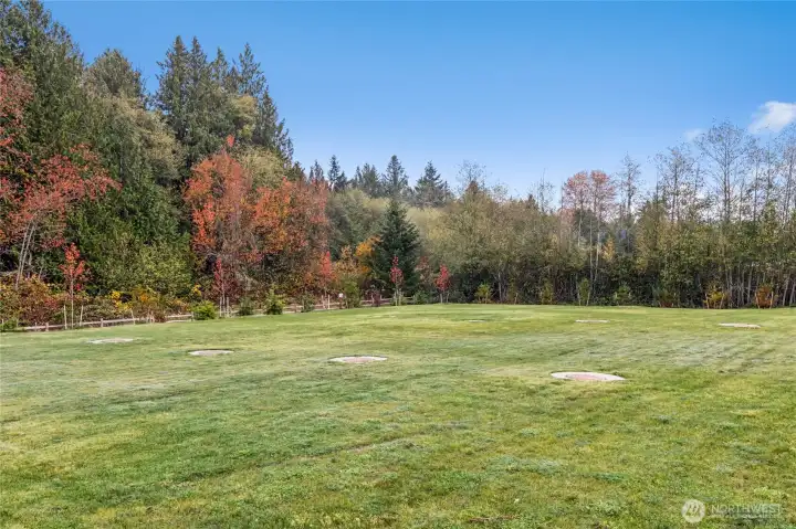 Open spaces to enjoy.