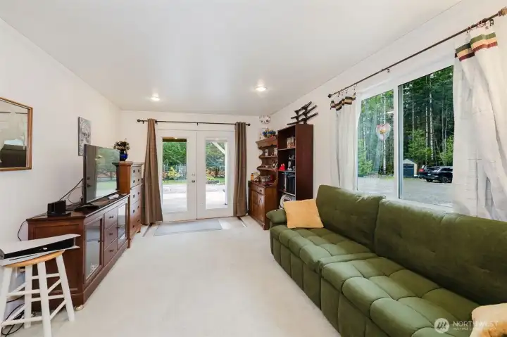 Converted garage makes great space for additional living