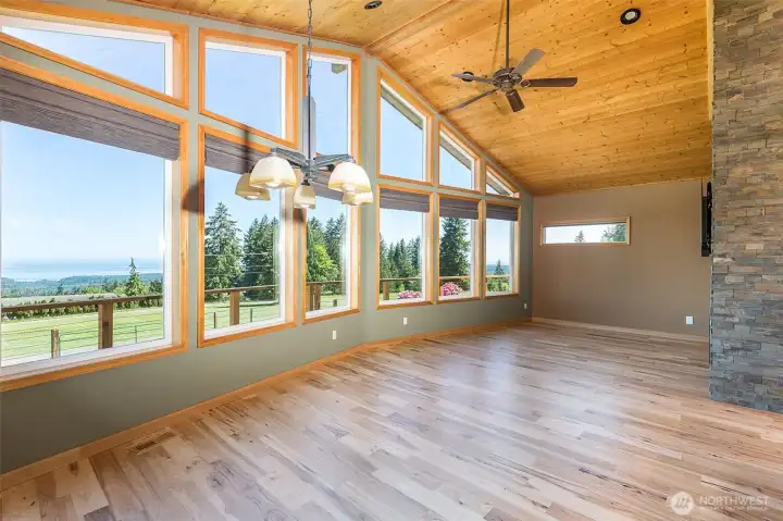 Great room with extraordinary views