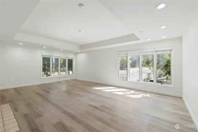 Lower level bedroom or entertainment area. So much potential for this home.