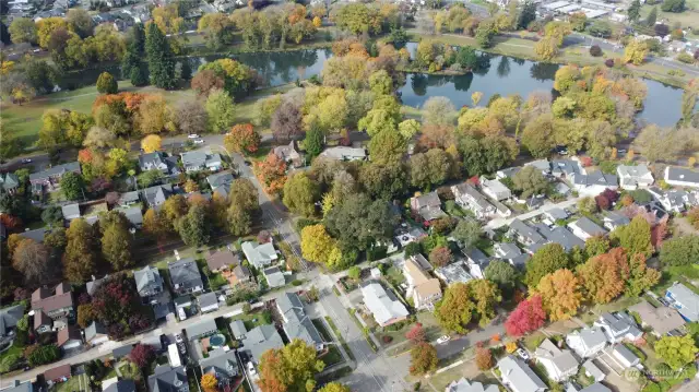 location location look how close the lake is