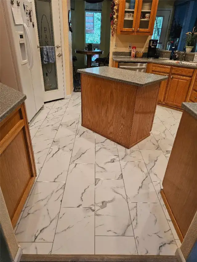 New Kitchen Flooring July 2024