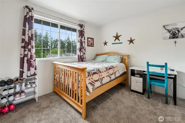 All bedrooms are nicely sized.