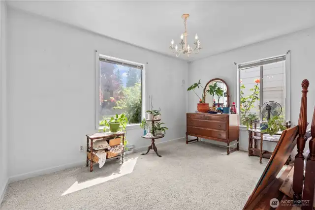 Main level - front bedroom
