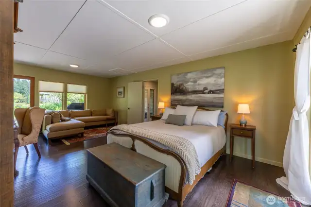 Primary Bedroom with expansive views