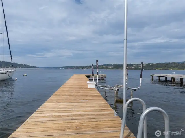 80 foot dock!