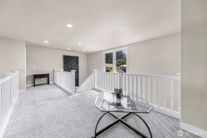 upstairs flex room /loft