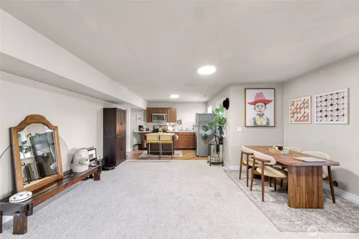 Downstairs 1300 sq ft ADU