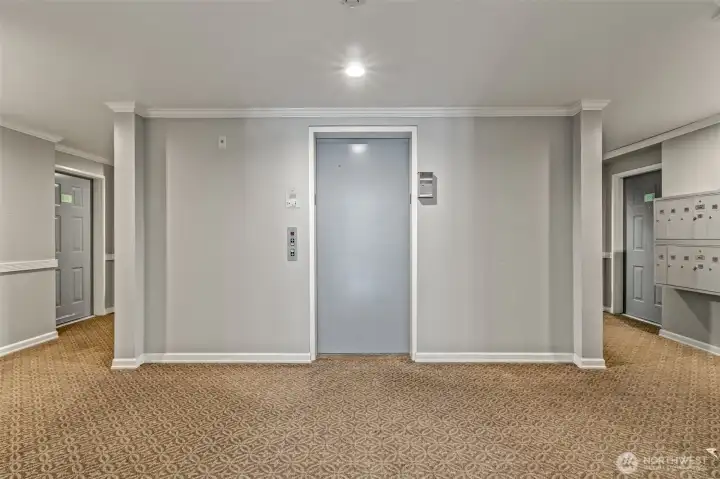Steps away from Elevator Entrance