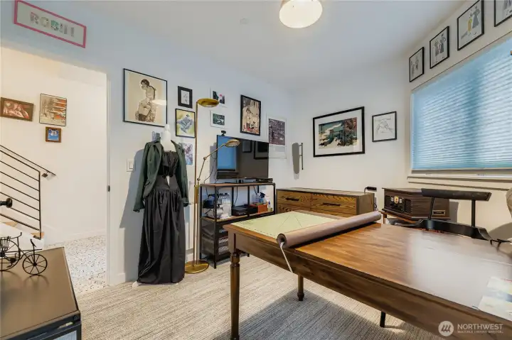 Bedroom 3-currently used as an office & craftroom!