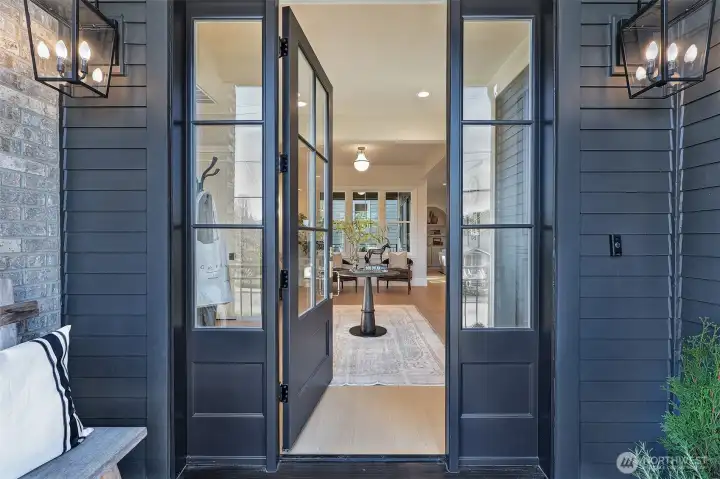 Unique details and quality craftsmanship greet you from the moment you walk up to the entry.