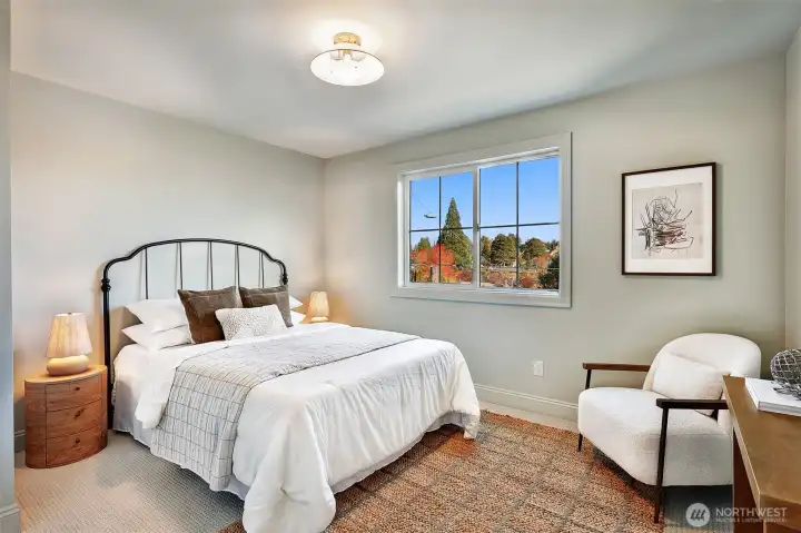Second additional bedroom upstairs.